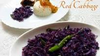 Spicy Red Cabbage Sabzi - Cabbage Stir Fry Spicy Red Cabbage Sabzi - Cabbage Stir Fry
