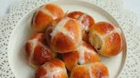 Easter Special Eggless Hot Cross Buns with Cranberries recipe by Priya Suresh at BetterButter Easter Special Eggless Hot Cross Buns with Cranberries recipe by Priya Suresh at BetterButter