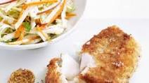 Pan-Fried Cod with Slaw Pan-Fried Cod with Slaw