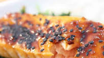 Baked Asian Salmon with Maple Glaze Baked Asian Salmon with Maple Glaze