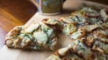 Big Green Egg Chicken Potato White Pizza Big Green Egg Chicken Potato White Pizza