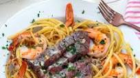 Steak and Shrimp Scampi {for Two} Steak and Shrimp Scampi {for Two}
