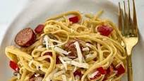 Cajun Spaghetti with Creamy Parmesan Sauce Cajun Spaghetti with Creamy Parmesan Sauce