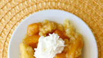 Crockpot Peach Dump Cake Recipe Crockpot Peach Dump Cake Recipe