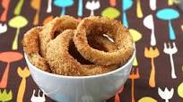 OMG Oven Baked Vegan Onion Rings OMG Oven Baked Vegan Onion Rings