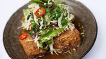 Red Spice Road's pork belly with chilli caramel and apple slaw Red Spice Road's pork belly with chilli caramel and apple slaw