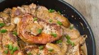 Pork Chops with Brandy Mushroom Sauce Pork Chops with Brandy Mushroom Sauce