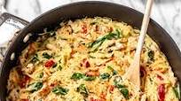 Tuscan Chicken and Spaghetti Squash Tuscan Chicken and Spaghetti Squash