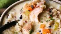 Creamy Turkey Rice Soup Creamy Turkey Rice Soup