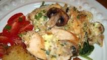 Salmon & Spinach Casserole Salmon & Spinach Casserole