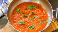 Basic Tomato Sauce from Fresh San Marzano Basic Tomato Sauce from Fresh San Marzano