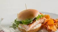 Pan-Seared Salmon Sandwiches Pan-Seared Salmon Sandwiches
