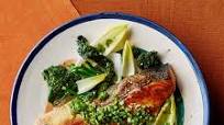 Salmon and Broccolini Salmon and Broccolini