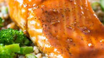 Maple Glazed Salmon Maple Glazed Salmon