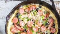 Loaded Skillet White Pesto Pizza Loaded Skillet White Pesto Pizza