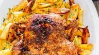 Roast Chicken with Roasted Potatoes Roast Chicken with Roasted Potatoes