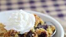 Easy Blueberry Crunch Dump Cake Recipe Easy Blueberry Crunch Dump Cake Recipe