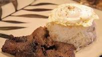Tapsilog (Beef Tapa with Garlic Fried Rice and Fried Egg) Tapsilog (Beef Tapa with Garlic Fried Rice and Fried Egg)