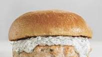 Salmon Burgers with Dill Tartar Sauce Salmon Burgers with Dill Tartar Sauce