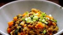 Curried Lentils With Sweet Potatoes and Swiss Chard Curried Lentils With Sweet Potatoes and Swiss Chard