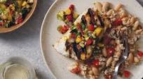 Basil-Pepper Fish with Rice and Grilled Vegetable Relish | Publix Recipes Basil-Pepper Fish with Rice and Grilled Vegetable Relish | Publix Recipes