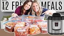 12 Simple FREEZER MEALS For Instant Pot or Slow Cooker 12 Simple FREEZER MEALS For Instant Pot or Slow Cooker
