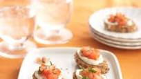 Cheesy Tomato Bruschetta Cheesy Tomato Bruschetta