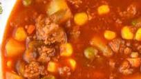 Hamburger Vegetable Soup with V8 Juice Hamburger Vegetable Soup with V8 Juice