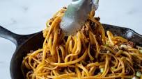 Mongolian Ground Beef Noodles Mongolian Ground Beef Noodles