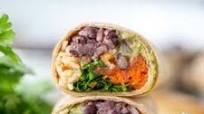 Red Rice and Chili Lime Black Bean Burritos Red Rice and Chili Lime Black Bean Burritos