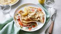 Smoked salmon crêpes Smoked salmon crêpes