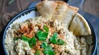 Baba ganoush o paté de berenjena Baba ganoush o paté de berenjena