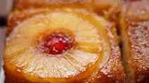 Eggless pineapple upside down cake Eggless pineapple upside down cake