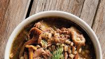 Goose Stew with Barley and Mushrooms Goose Stew with Barley and Mushrooms