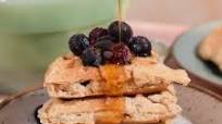 Fluffy Vegan Waffles Fluffy Vegan Waffles