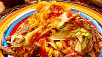 Tostadas de Salpicon (Shredded Beef) Tostadas de Salpicon (Shredded Beef)