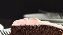 Chocolate Sour Cream Cake with Cream Cheese Frosting Chocolate Sour Cream Cake with Cream Cheese Frosting