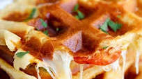 Pizza Waffles Pizza Waffles