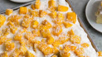 Mango Coconut Sheet Cake Mango Coconut Sheet Cake
