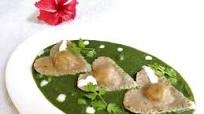 Malai Palak Paneer Wheat Ravioli Malai Palak Paneer Wheat Ravioli