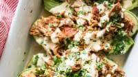 Pork-Stuffed Calabacita Squash Pork-Stuffed Calabacita Squash