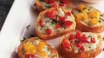Blue Cheese Bruschetta Blue Cheese Bruschetta