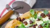 Italian Sausage and Alfredo Pizza Italian Sausage and Alfredo Pizza