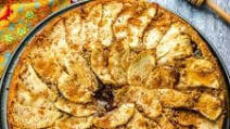 Semolina Apple Cake Semolina Apple Cake