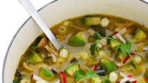 Easy Chicken Posole Verde Easy Chicken Posole Verde