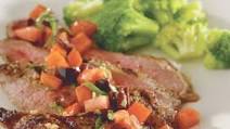 Flank Steak with Italian Salsa Flank Steak with Italian Salsa