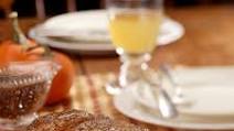 Apple and Cornbread-Stuffed Pork Loin with Roasted Apple Gravy Apple and Cornbread-Stuffed Pork Loin with Roasted Apple Gravy