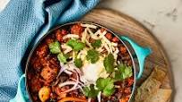 Oven-Baked Beef Mince & Black Bean Chilli Oven-Baked Beef Mince & Black Bean Chilli
