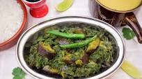 Palong shaak recipe | Begun diye palong shaak | Bengali palak saag recipe Palong shaak recipe | Begun diye palong shaak | Bengali palak saag recipe