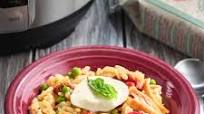 Instant Pot Rotisserie Chicken Risotto Instant Pot Rotisserie Chicken Risotto